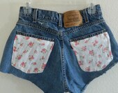 Levi ROSIE pocket high waist shorts