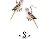 Earrings PARAKEET