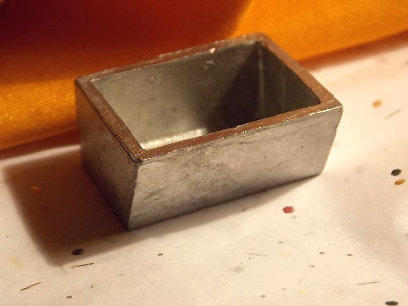 Dollhouse Sink - Kitchen Sink - Pewter Sink - Doll House Utility Sink - H-SK3