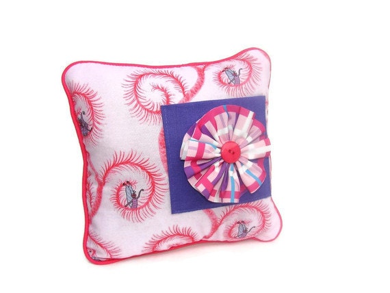 Tooth Fairy Pillow Purple and Pink Tooth Fairy Pillow, Purple Fairies