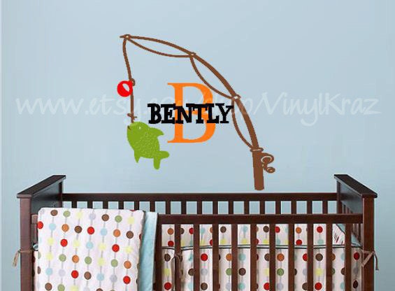 Personalized Fishing Decal