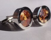 Mens Cufflinks - Hot Cufflinks - Chilly Pepper Cufflinks - Food Jewelry - Spice Cufflinks - Food Cufflinks