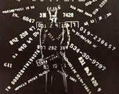 Numbers Man ephemera pack - 6 pieces