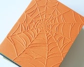 Halloween Blank cards with embossed spiderweb