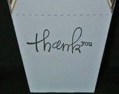 mini TAKE OUT BOX "Thank you "