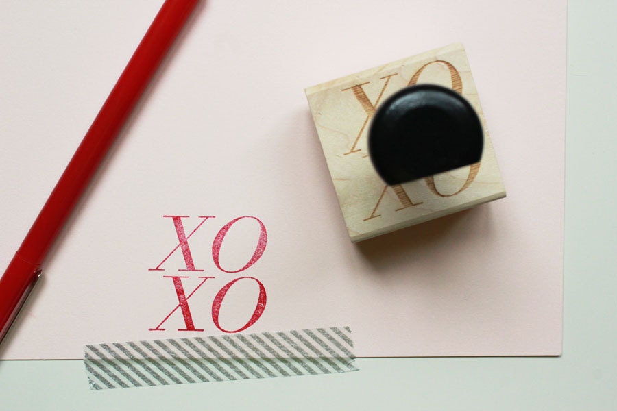 XOXO Rubber Stamp