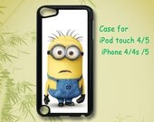 Despicable me - ipod 4 case ,ipod 5 case , iphone 4 case , iphone 5 case , ipod case, ipod touch case