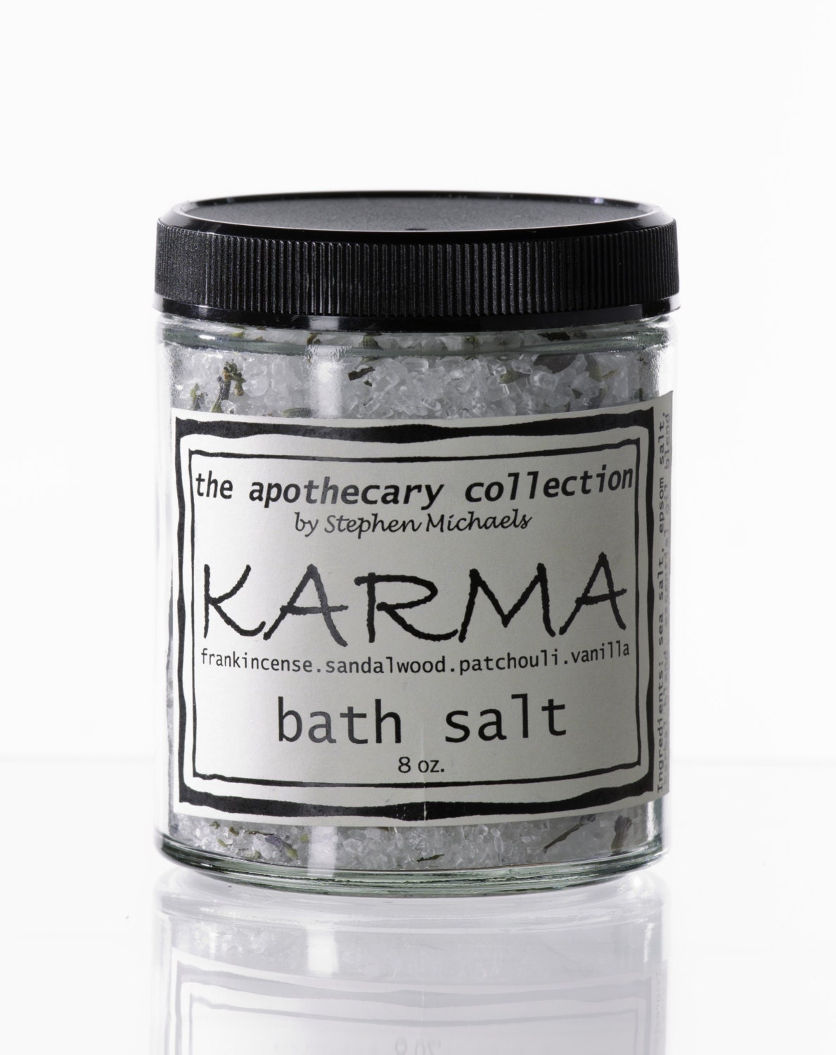 Karma Bath Salts from "The Apothecary Collection" by Stephen Michaels