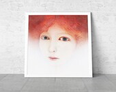 Ethereal Portrait Woman Portrait Woman Photography Dreamy White Red
