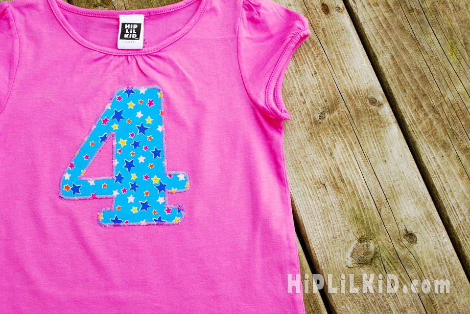 I'm 4 - Birthday T-shirt  L(4-6)