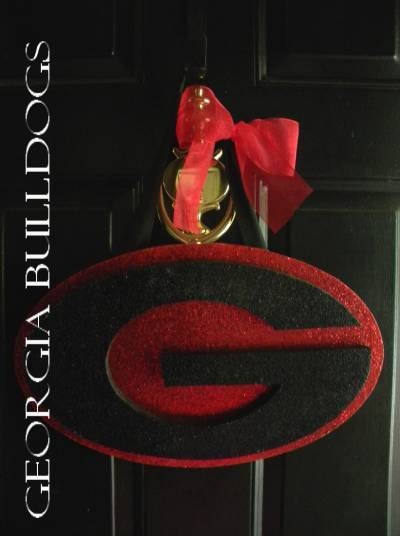 UGA  University of Georgia Bulldogs Door/Wall Hanger