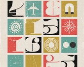 Vintage Lost Textbook 11x17" Print