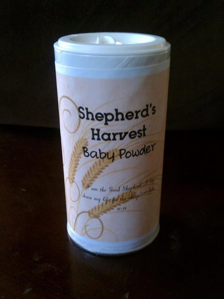 Organic Calendula and Chamomile Baby Powder