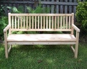 Handcrafted Cedar Garden Bench