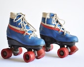 Vintage Leather Chicago Child's Roller Skates