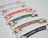 Custom Wedding Labels for your Invitations / Set of 25