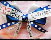 Personalized Air Force Military Boutique Bow
