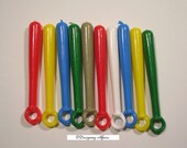 Plastic Baseball Bat Charms