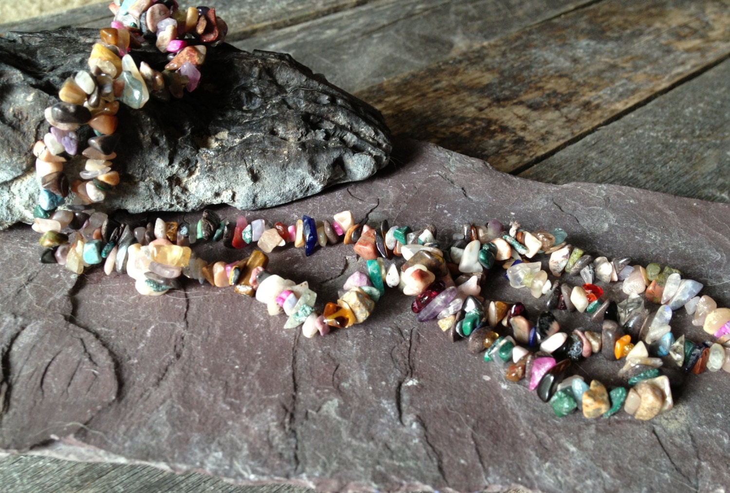 Shell Love Beads - Shells, Handmade Hippie Jewelry, ROCKwear