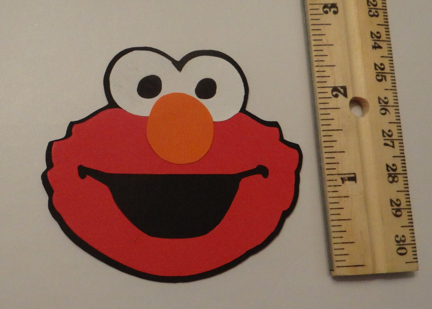 Set of 10 Elmo Die Cuts