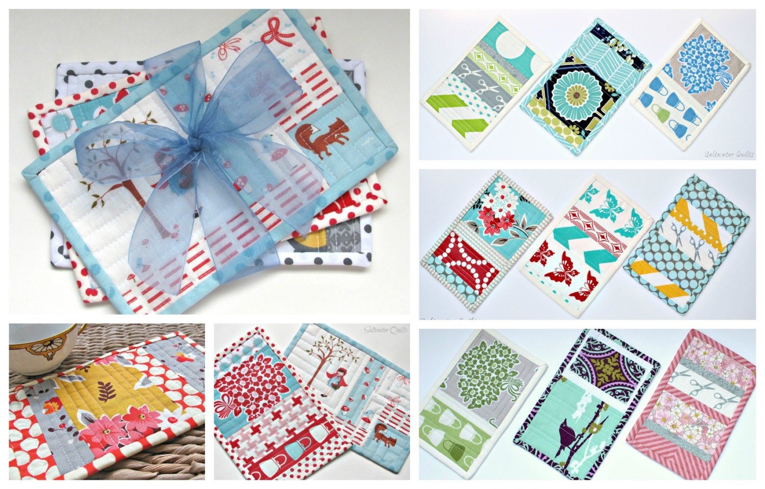 PDF Pattern - Bundle of Mug Rugs