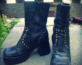 Vintage Steve Madden Studded Platforms