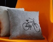 Vintage Bicycle Pillow Case ON SALE