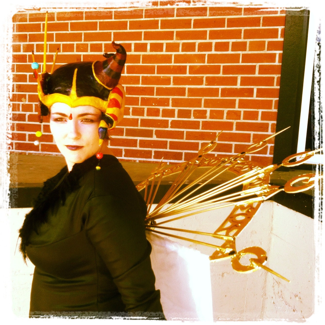Sorceress Edea head piece- one of a kind