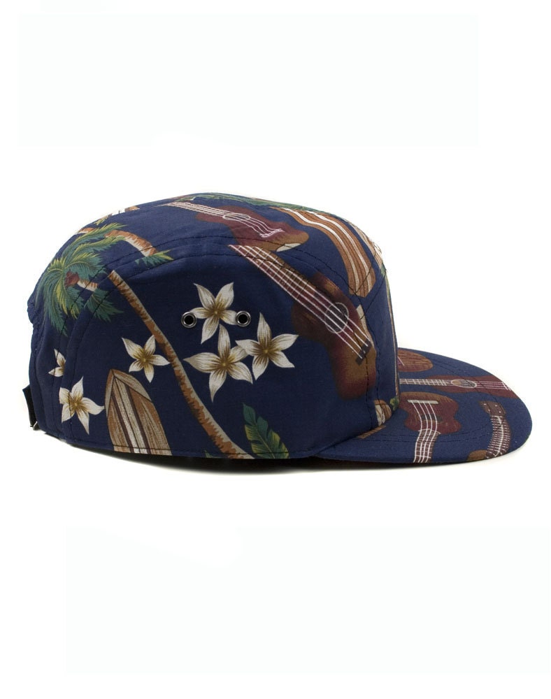 5 Panels Hawaiian Cap