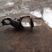 Crystal Quartz huge raw pendant SIGLE KRYSTAL rock crystal meditation winter gift get well valentines, unisex, for him