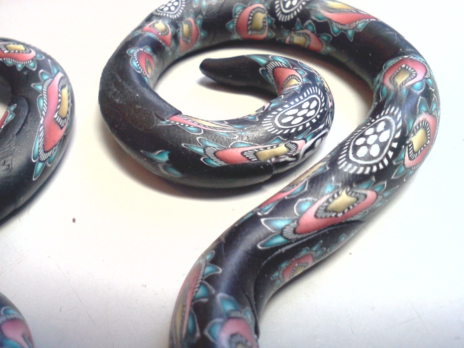 PANDORA Collection -  Multi-Colored Swirl Curls  - Size 0