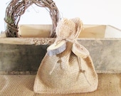Burlap Bag, Burlap Favor Bag, Gift Bag, Rustic Wedding Favor Bag, Gift Favor Bag, Rustic Wedding, Rustic Wedding Decor