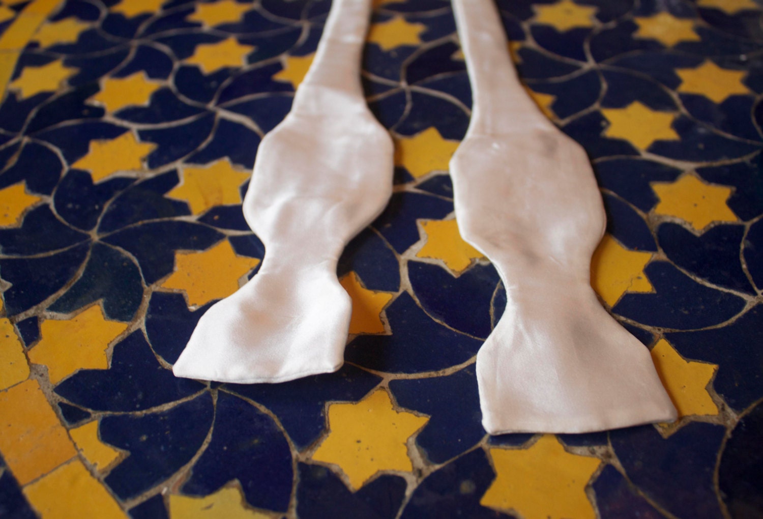 Classic White Formal Bow Tie