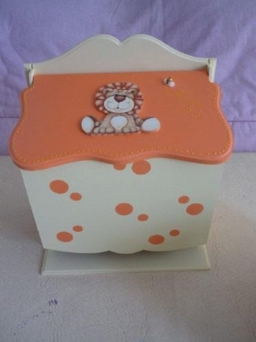 Diaper organizer lion boy girl kids room nursery bedding safari animal