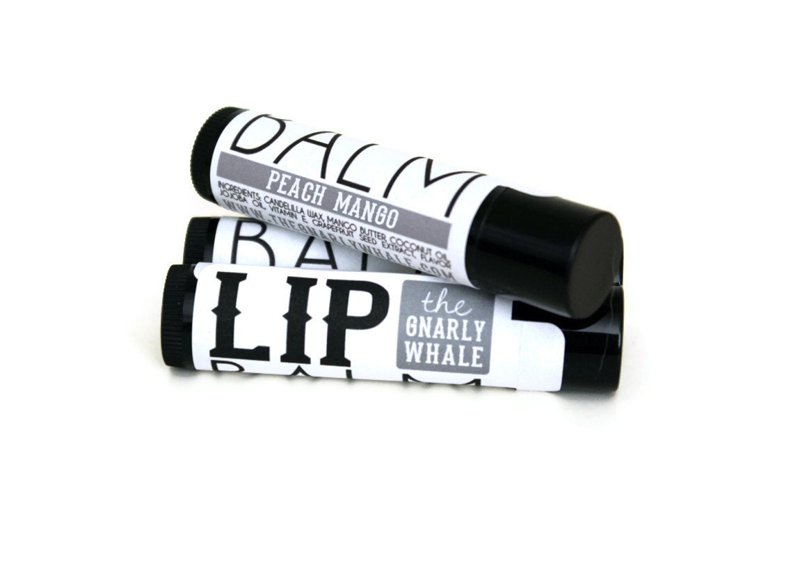 Peach Mango Lip Balm - Vegan .15 oz