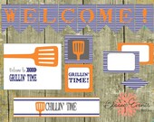 Complete DIY Backyard BBQ Party PDF Printable Set Il_170x135