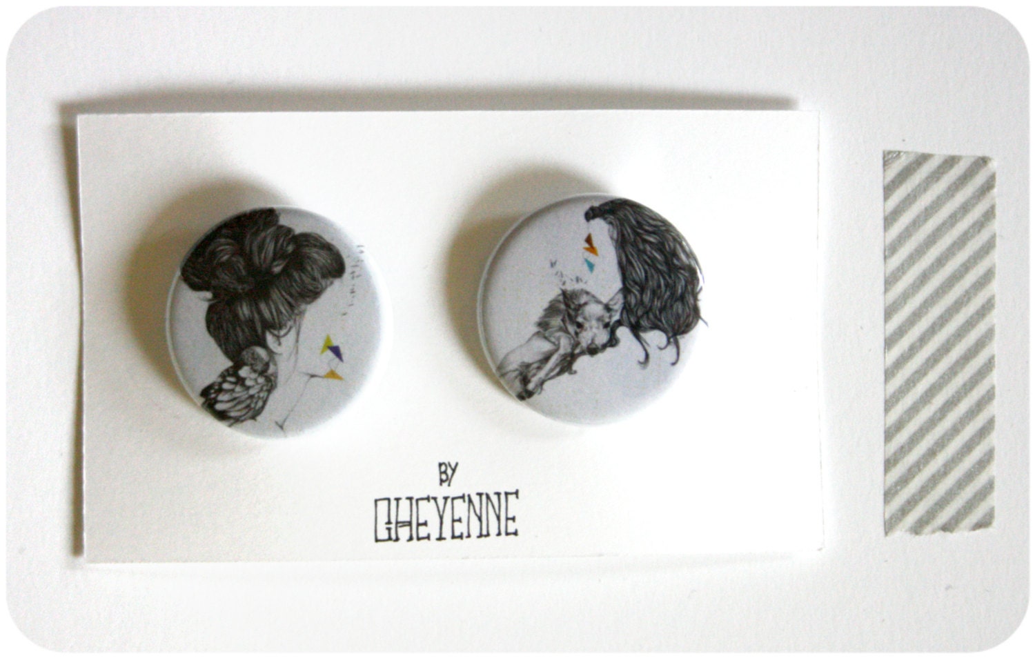 Badge portrait