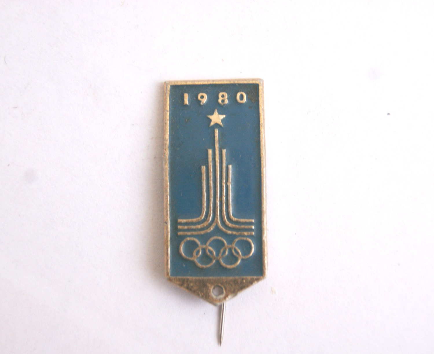 Russia USSR Moscow 1980 Summer Olympic Games, Pin, Badge from Soviet