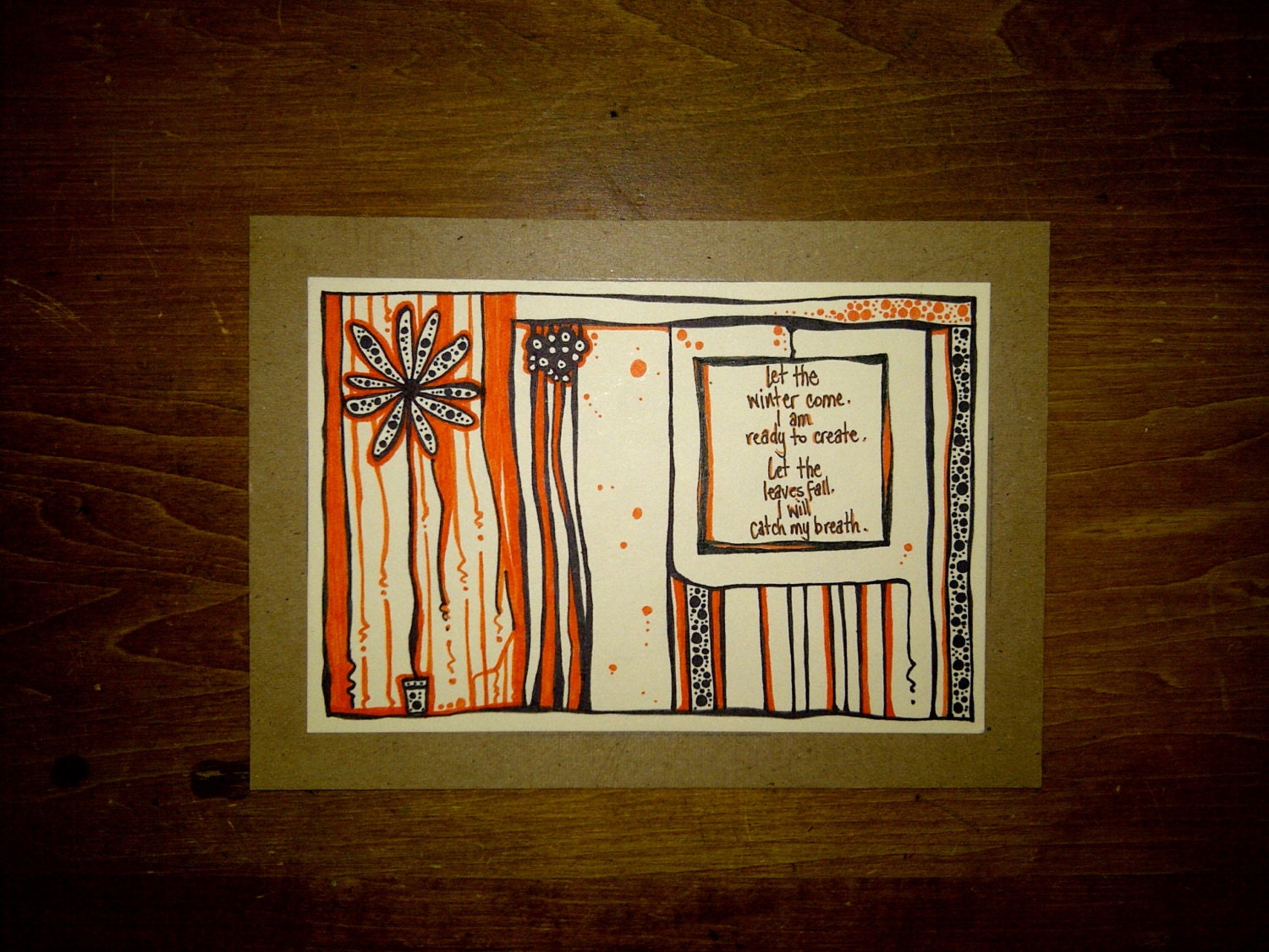 Pen Pal Series cards custom made for any occasion