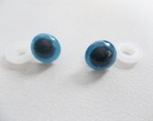 15mm Colored Doll eyes Toy eyes Animal eyes Plastic eyes Safety eyes -Available in 3 colors