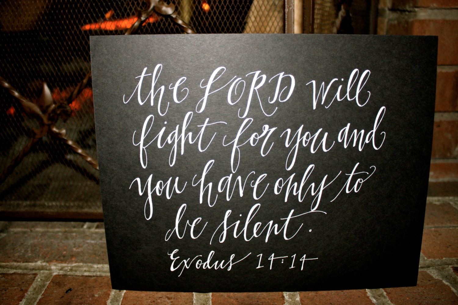 8x10 Exodus 14:14