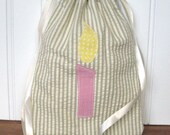 Drawstring Gift Bag - Birthday Gift Bag - Reusable Gift Wrap