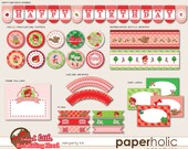 Red Riding Hood - Little Party Kit - Printable Decoration by Paperholic Il_170x135