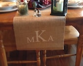 Burlap Table Runner  14" x 108"