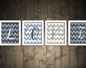 LOVE SALE. 4 Chevron Graphic Art Prints for Living Room, Bedroom, Kitchen, Bathroom. Engagement Gift. Wedding Gift. Home Decor.