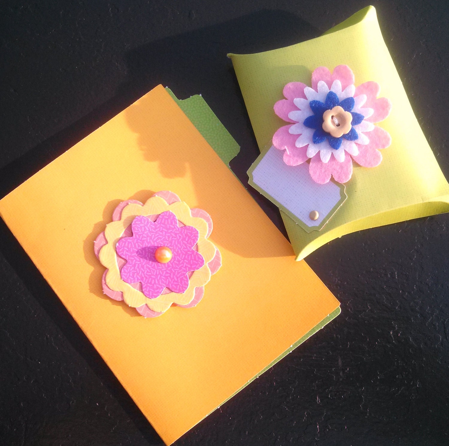 Handmade Cards With Matching Gift Box Perfect For Any Small Gift