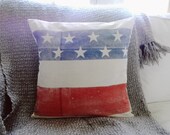 Grand Ol' Flag 16 x 16 Pillow Cover, Military, patriotic, present, houswarming gift, 4th of July, America