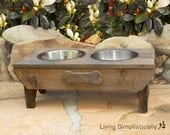 Elevated Dog Bowl Feeding Station