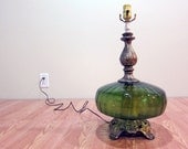 Large green lamp