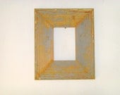 4x6 Old Central Texas Home, Reclaimed Wood Frame-Gray toned, rustic, beadboard, one-of-a-kind
